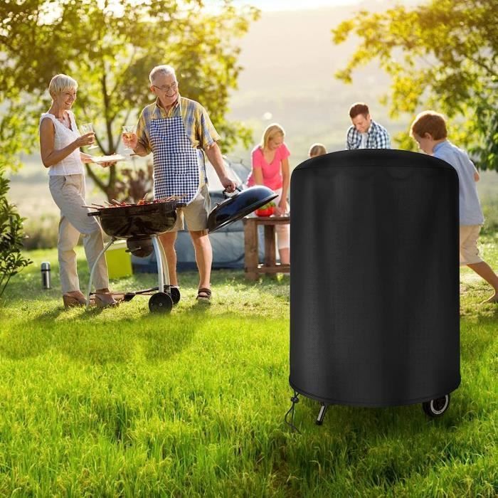 Barbecue cover - Weber - Round - Waterproof - 210D Oxford - 61x70cm