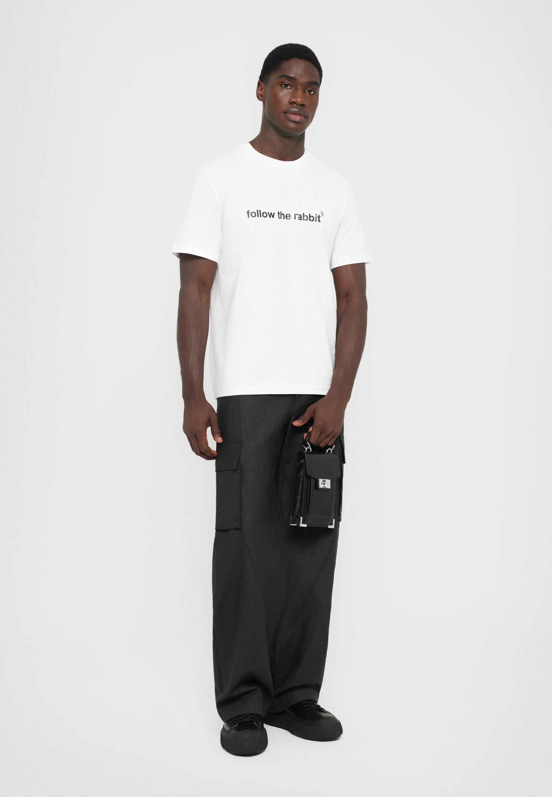 MSGM Print T-shirt - optisch wit