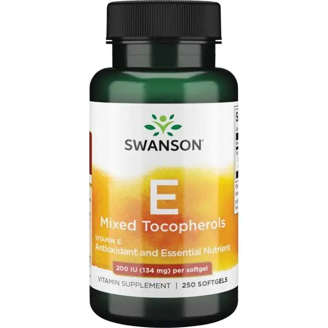 Swanson Witamina E200 j.m. Kapsułki