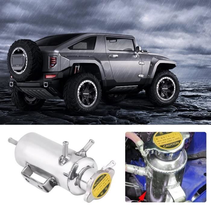 Coolant expansion tank, coolant reservoir, 350 ml aluminum car SUV overflow