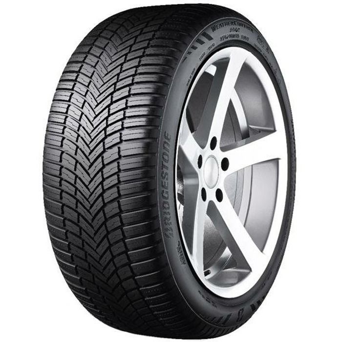 Neumático BRIDGESTONE WEATHER CONTROL A005 para turismo de 4 estaciones 215/50 19 93T - B-SEAL M+S - Resistencia de la banda de rodadura C - Rendimiento de frenado B