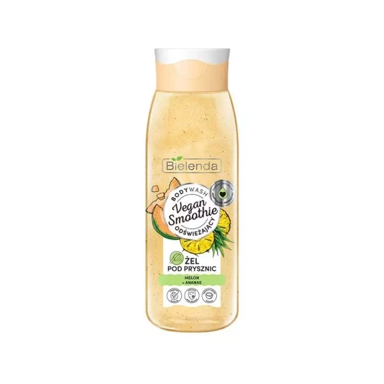 Bielenda Vegan Smoothie odświeżający żel pod prysznic Melon Ananas 400 g