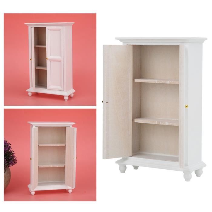 Guarda-roupa - SALUTUYA - Miniatura - Porta Dupla - Casa de Bonecas