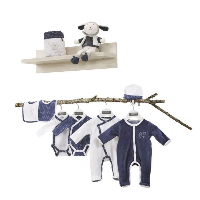 Baby bodysuits - Merlin - Pack of 2 - Long sleeves - 100% cotton - Wrap style