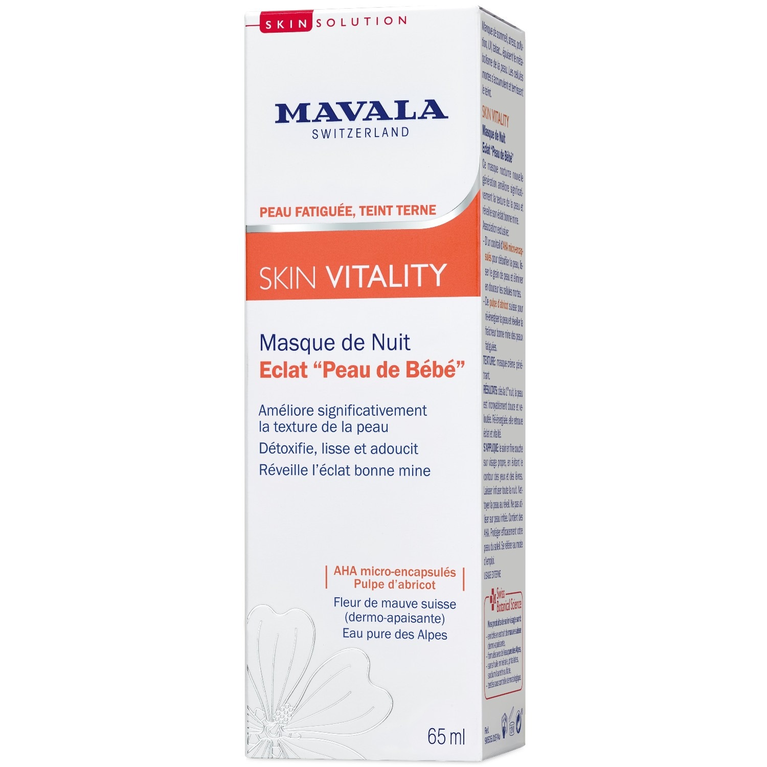 Mavala SKIN VITALITY Masque Nuit Eclat 