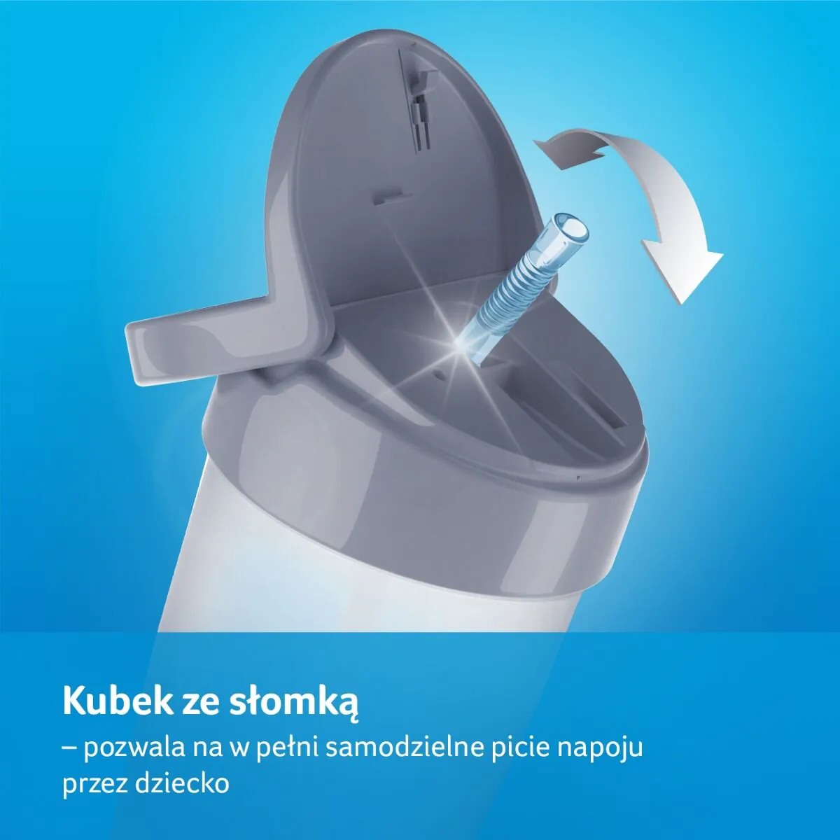 Lovi Mój Kubek ze Słomką Active Salt & Pepper