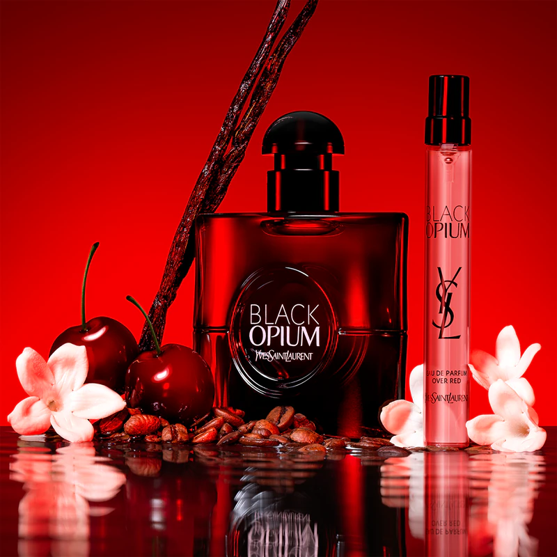 Yves Saint Laurent Black Opium Over Red Eau de Parfum voor vrouwen