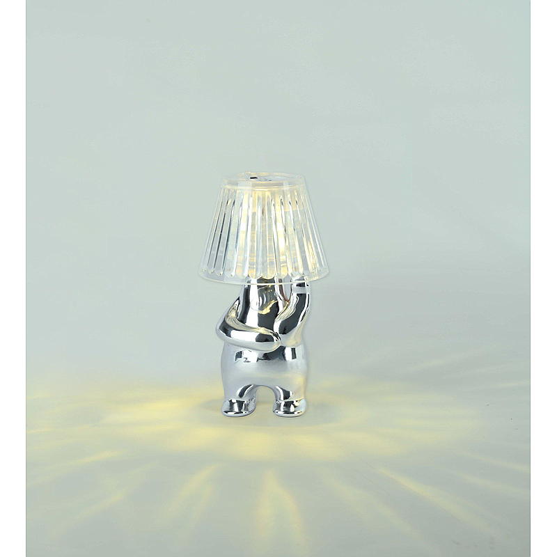 Lámpara de mesa LED para el hogar, 6,4 x 12,4 cm