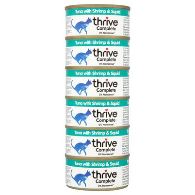 thrive Fullfôr til voksne - Tunfisk med reker og blekksprut