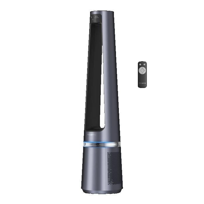 Ventilador purificador Rowenta, potente, silencioso, oscilante, 12 velocidades QU5030F0