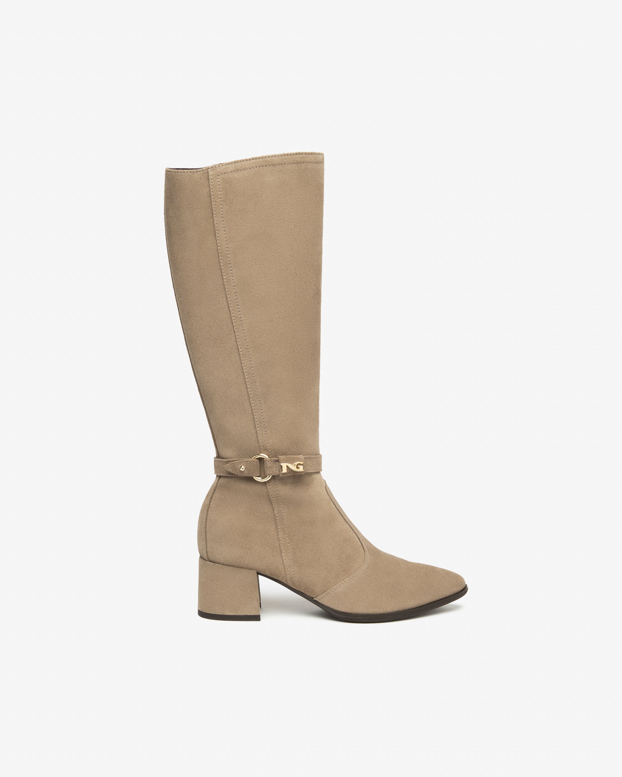  Damen-Wildlederstiefel