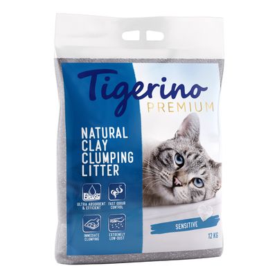 Tigerino Premium Katzenstreu – Sensitiv (unparfümiert)