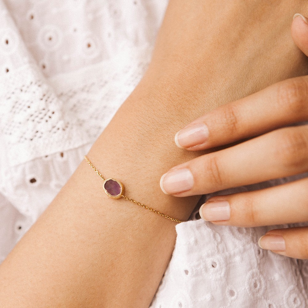 MY JOLIE CANDLE Bougie bracelet amethyste