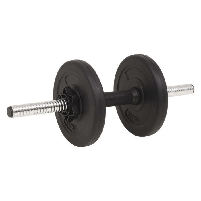 Juego de mancuernas vidaXL, barras de 30 kg, entrenamiento con pesas 91400