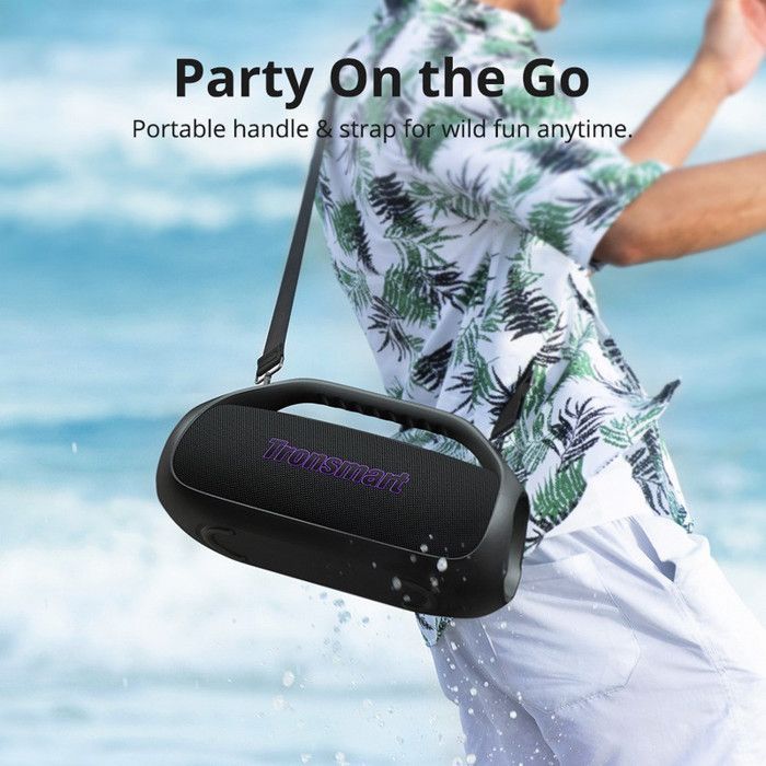Tronsmart Bang 2 Bluetooth Speaker - 90W - IPX6 - 26 Hours Playtime - TWS Pairing - RGB Charging - USB-C - Perfect for Parties