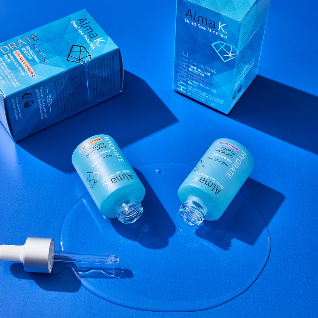 Sérum visage éclaircissant à la vitamine C Alma K avec AHZ et vitamine C - 30 ml