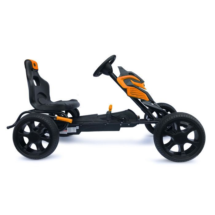 Stor trampgokart #scout, upp till 60 kg, orange färg