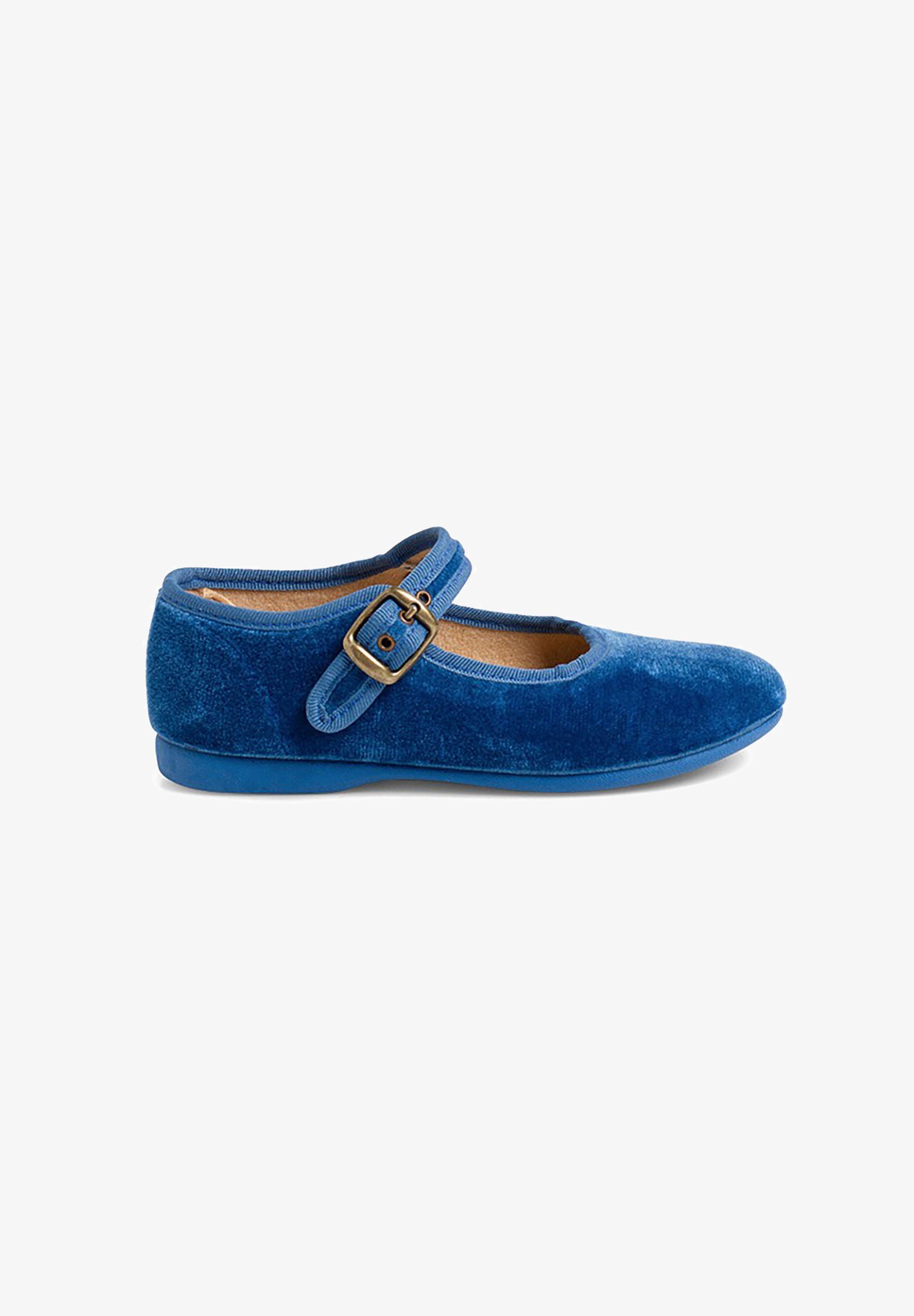 Pisamonas VELVET BUCKLE - Babysko - stewardess blue