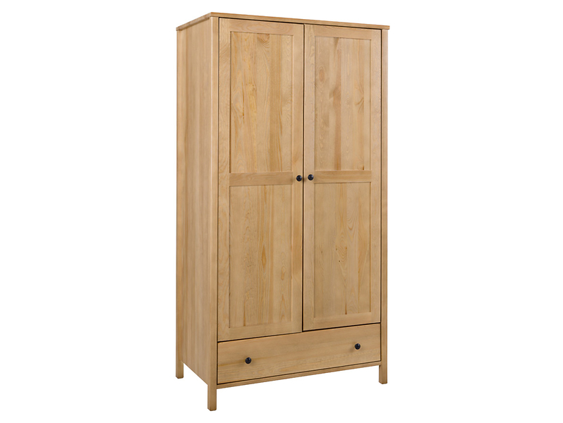 Szafa dwudrzwiowa Prestige 98 cm z szufladą dąb
