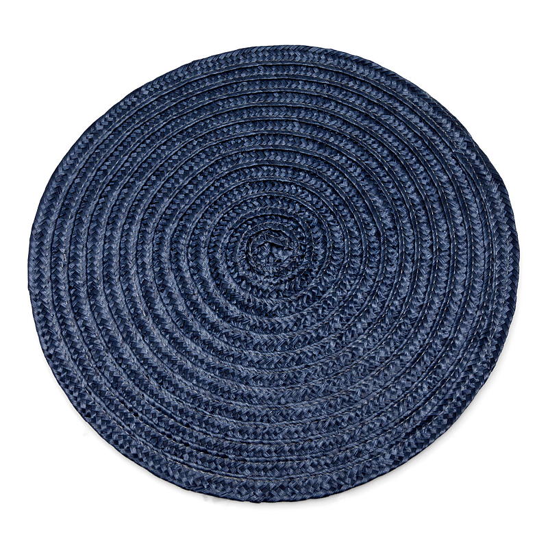 Hjemmeservise ø 36 cm marineblå
