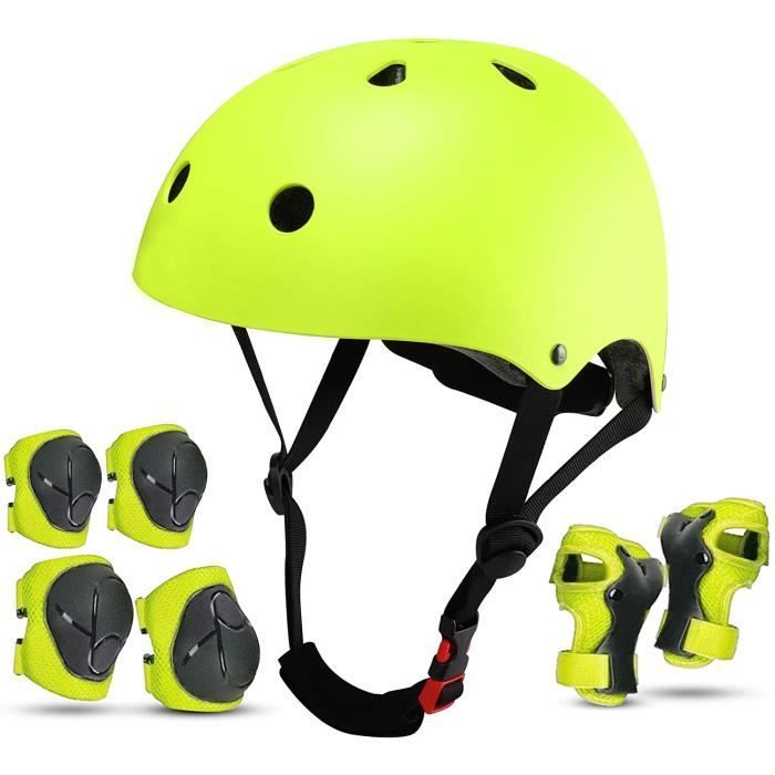 Kinderfietshelm - Sportbeschermingsuitrusting - Verstelbaar en ademend - 7-in-1