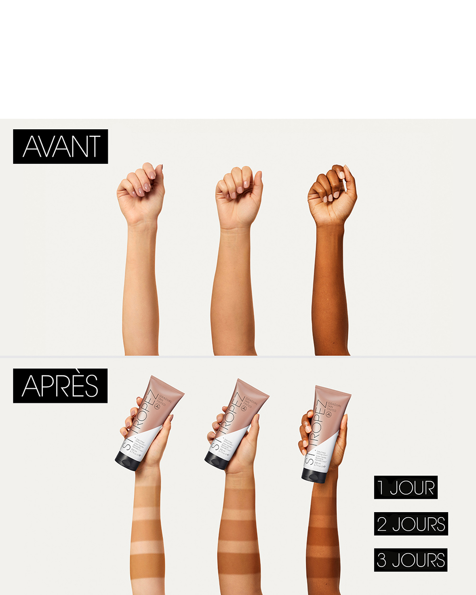 ST. TROPEZ BRONZAGE PROGRESSIF TEINTÉ RAFFERMISSANT LAIT CORPOREL