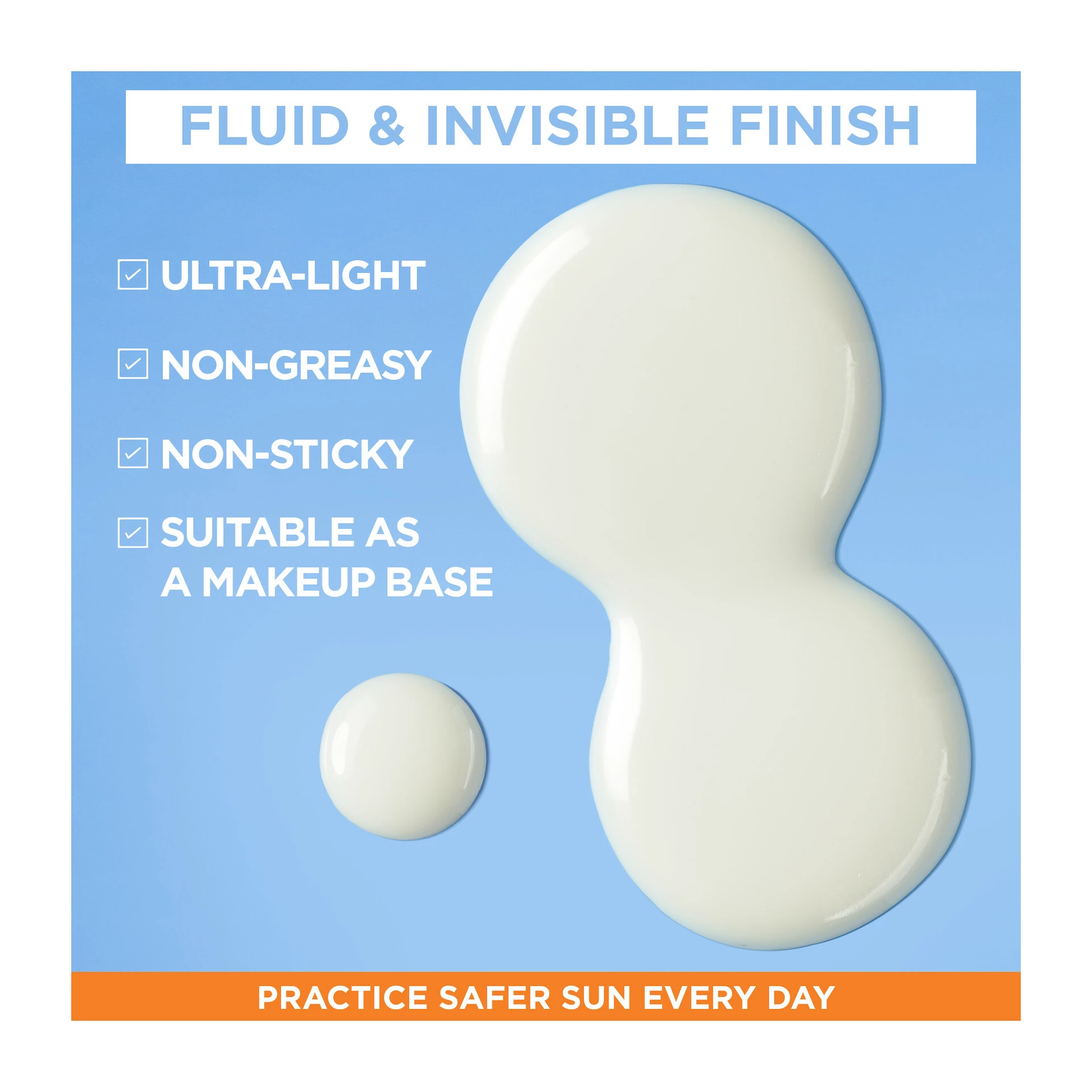 Ambre Solaire Fluid protiv tamnih mrlja i zagađivanja, super UV zaštita SPF 50+ 40 ml - Garnier