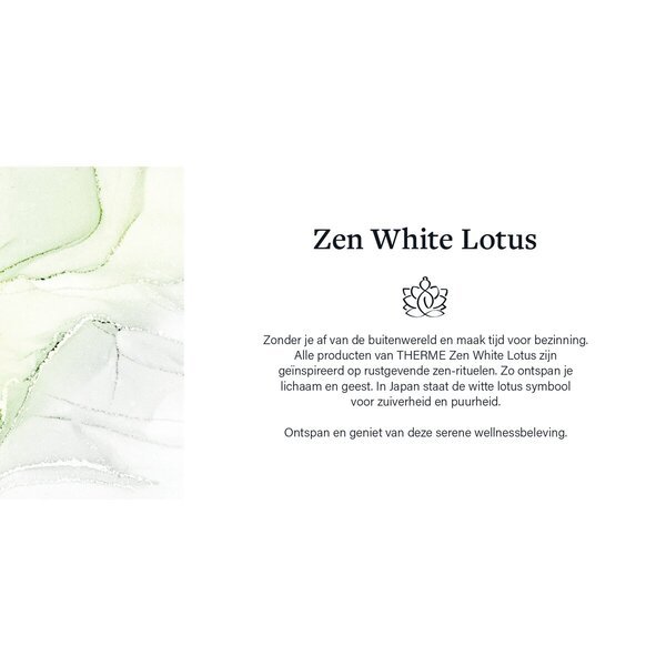 Therme Zen maslac za tijelo s bijelim lotosom<br>75g