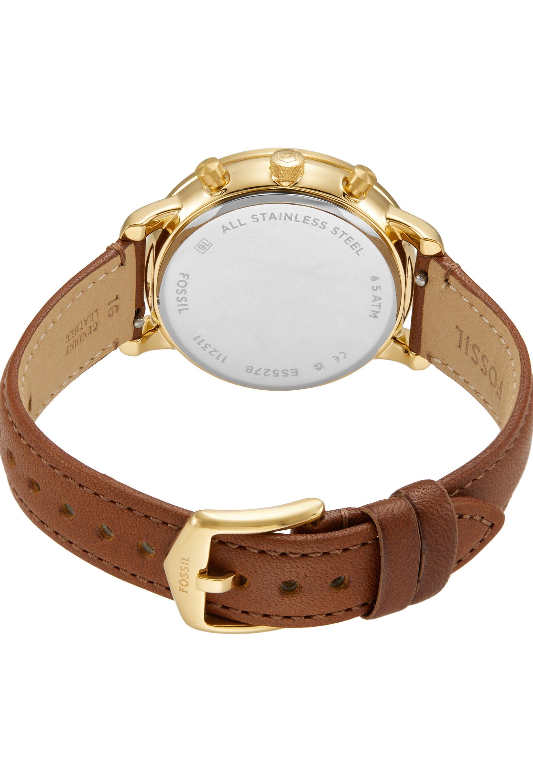 Fossil NEUTRA HORLOGE - Chronograafhorloge - bruin