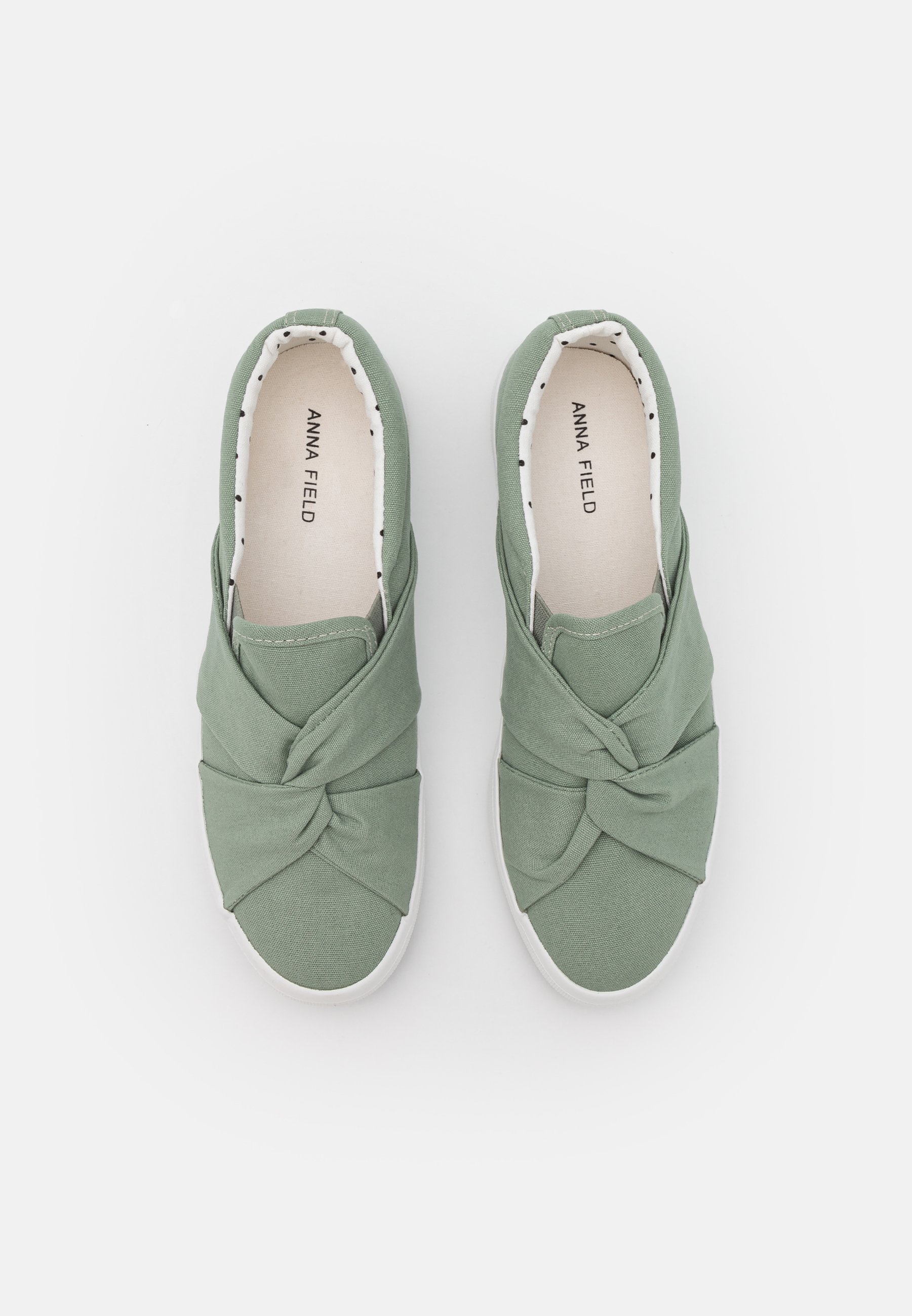 Anna Field Slip-ons – mint