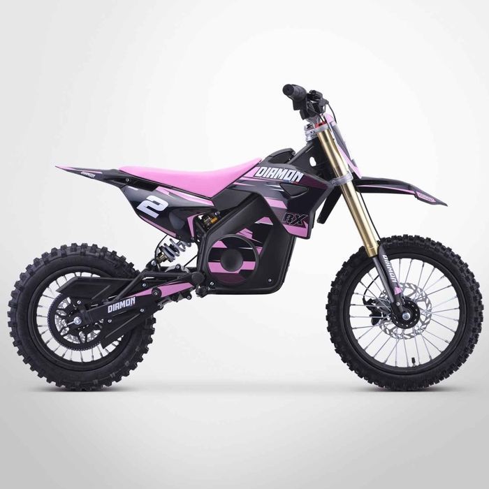 Kids Electric Motorcycle 1300W / ORION 1300W Motocross Bike / 14/12 / 2021 Edition / Pink