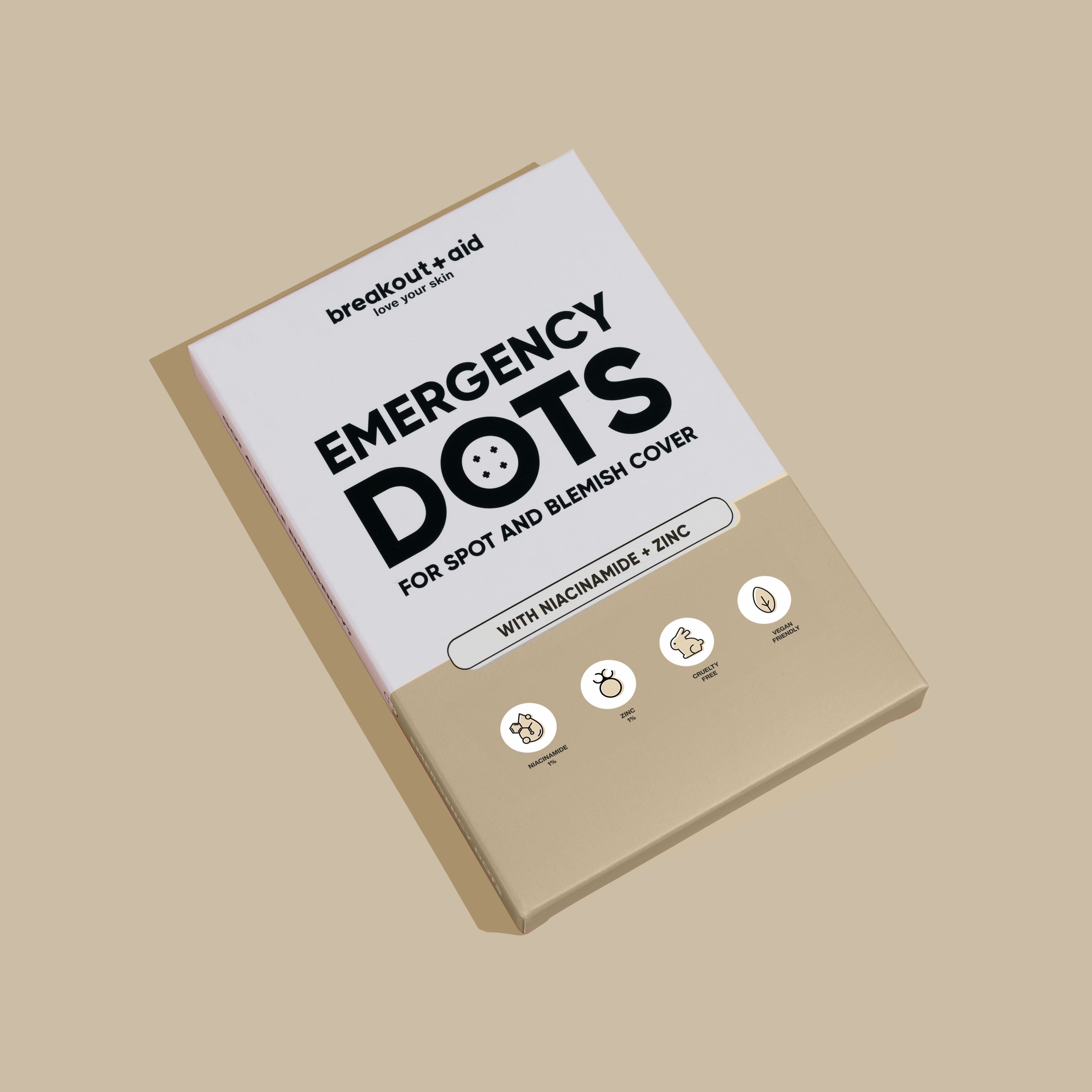 Breakout+Aid Cute Dots per i brufoli