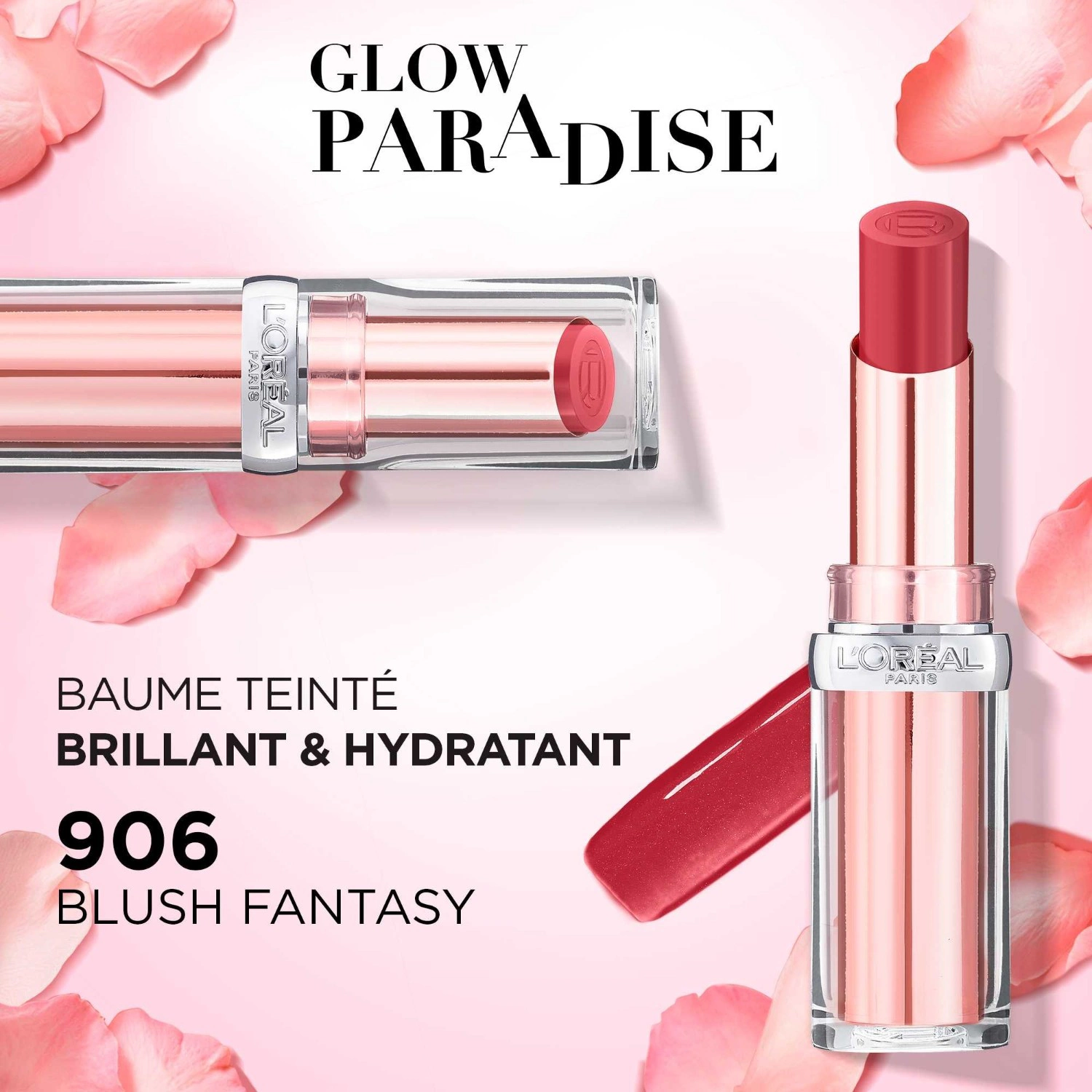 L’Oréal Paris Baume à Lèvres teinté Glow Paradise 191Nude Heaven