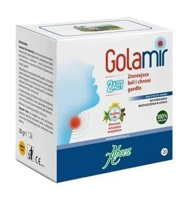 Aboca Golamir 2 Act Tabletki do ssania