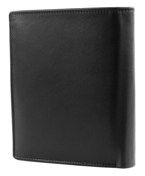 Esquire herenportemonnee van zwart leer - Harry RFID-portemonnee, hoog model L 45647