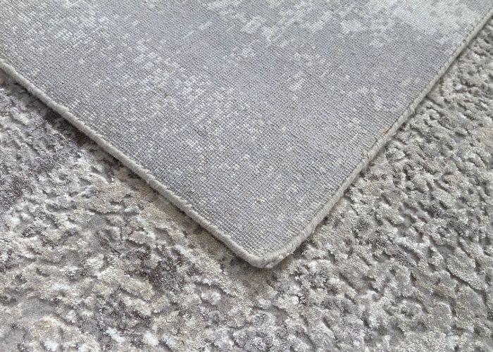 Tapis Contemporain en Laine Alpes HAMID, Tapis Doux Moderne,   ( Beige Gris, 300 x 200 cm )