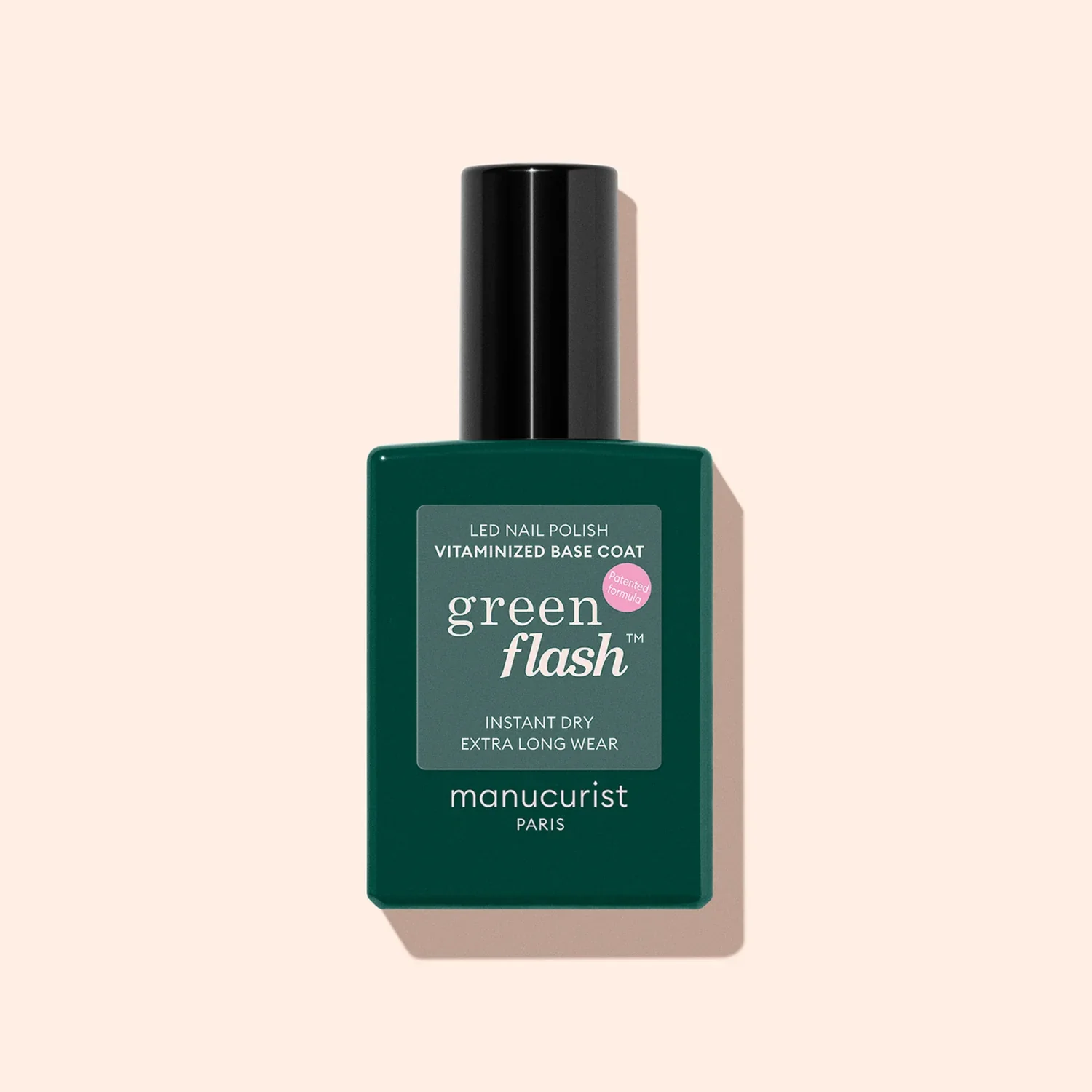 Semi-permanent LED Green Flash™ - 15 ml Base Coat Vitaminée Green Flash™