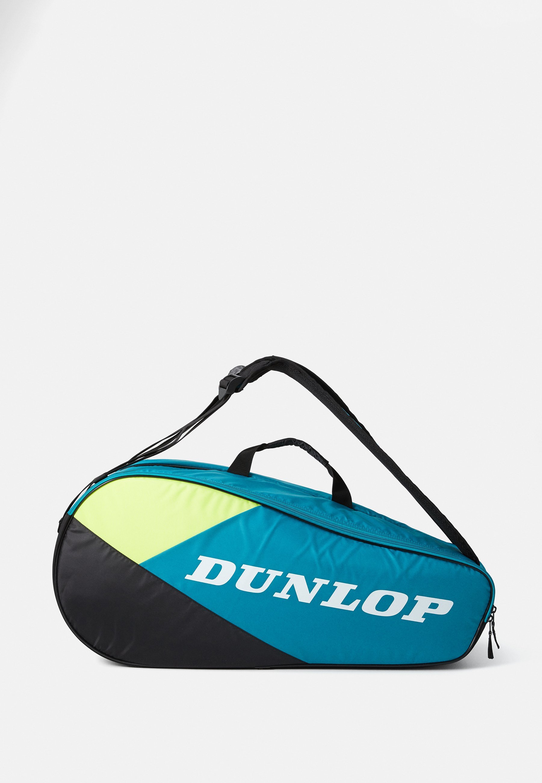 Borsa porta racchetta Dunlop TAC SX-CLUB 10 UNISEX - verde acqua/nero/giallo
