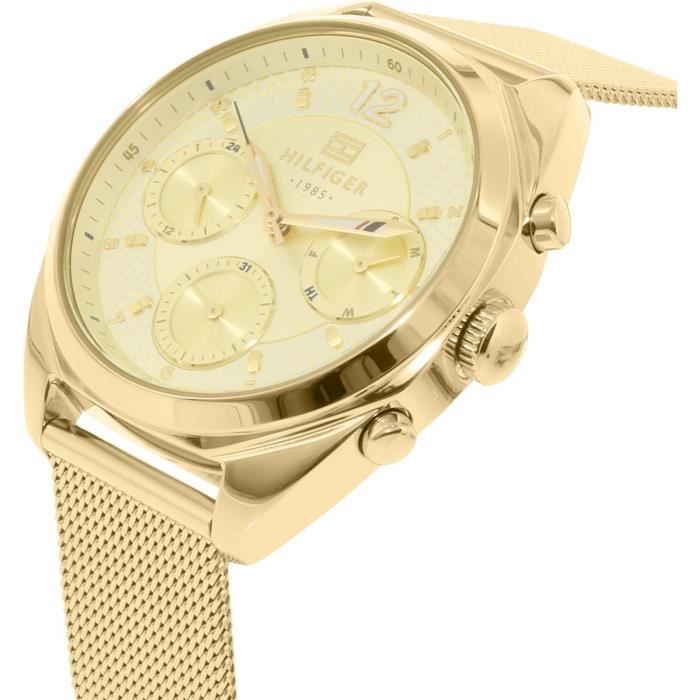 Tommy Hilfiger-Montre Multi Dial pour Femmes à movement Quartz en Cuir - 1782023