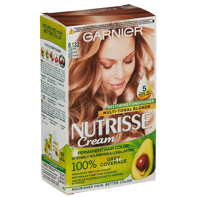 Garnier Nutrisse Creme 8.132 Nude medium blond