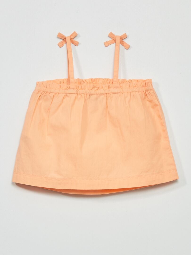 Spaghetti Strap Top - ORANJE