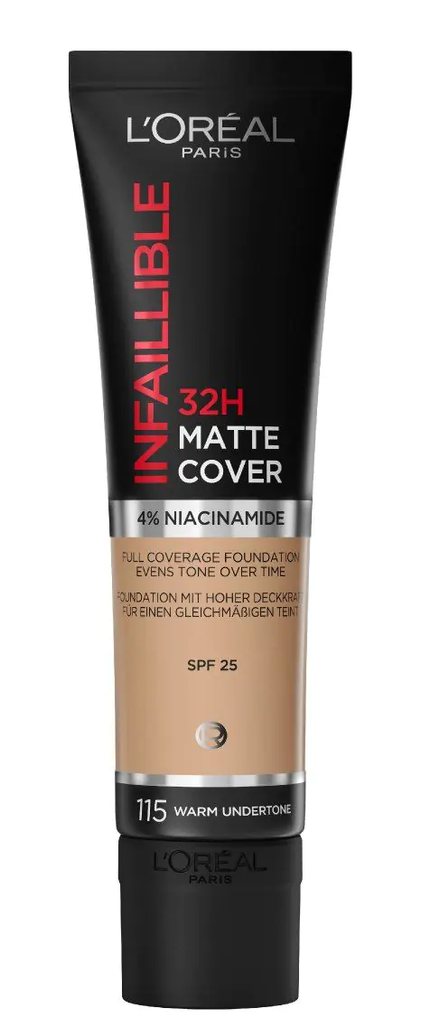 L'Oréal Paris Infaillible 24H Matt Cover Podkład 115 Golden Beige
