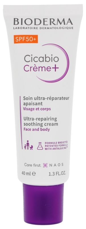 Cicabio Repair Cream SPF 50 Kozmetika na tvár z lekárne