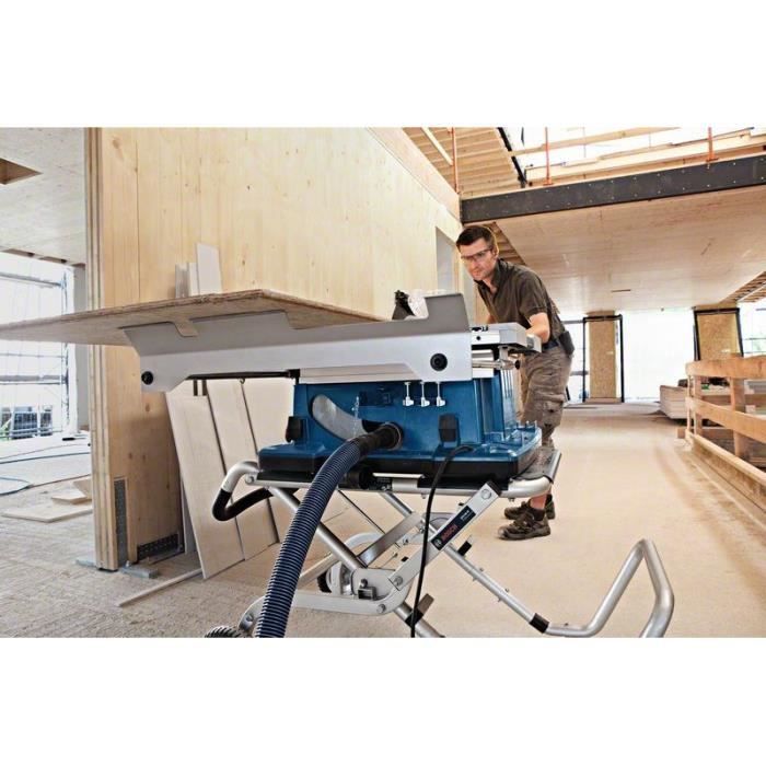Bosch Professional GTS 10 XC table saw - 0601B30400 - 2100 W - 254 mm - 79 mm - Blue