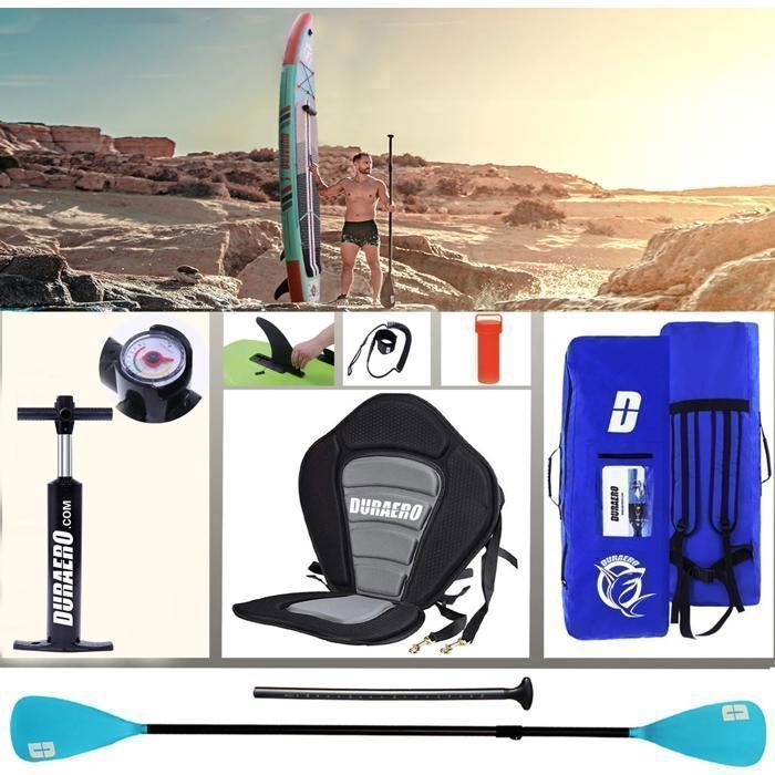 Stand up Paddle Gonflable Planches gonflables, 330 x 76 x 15 cm, jusqu'à 150 kg Vert menthe