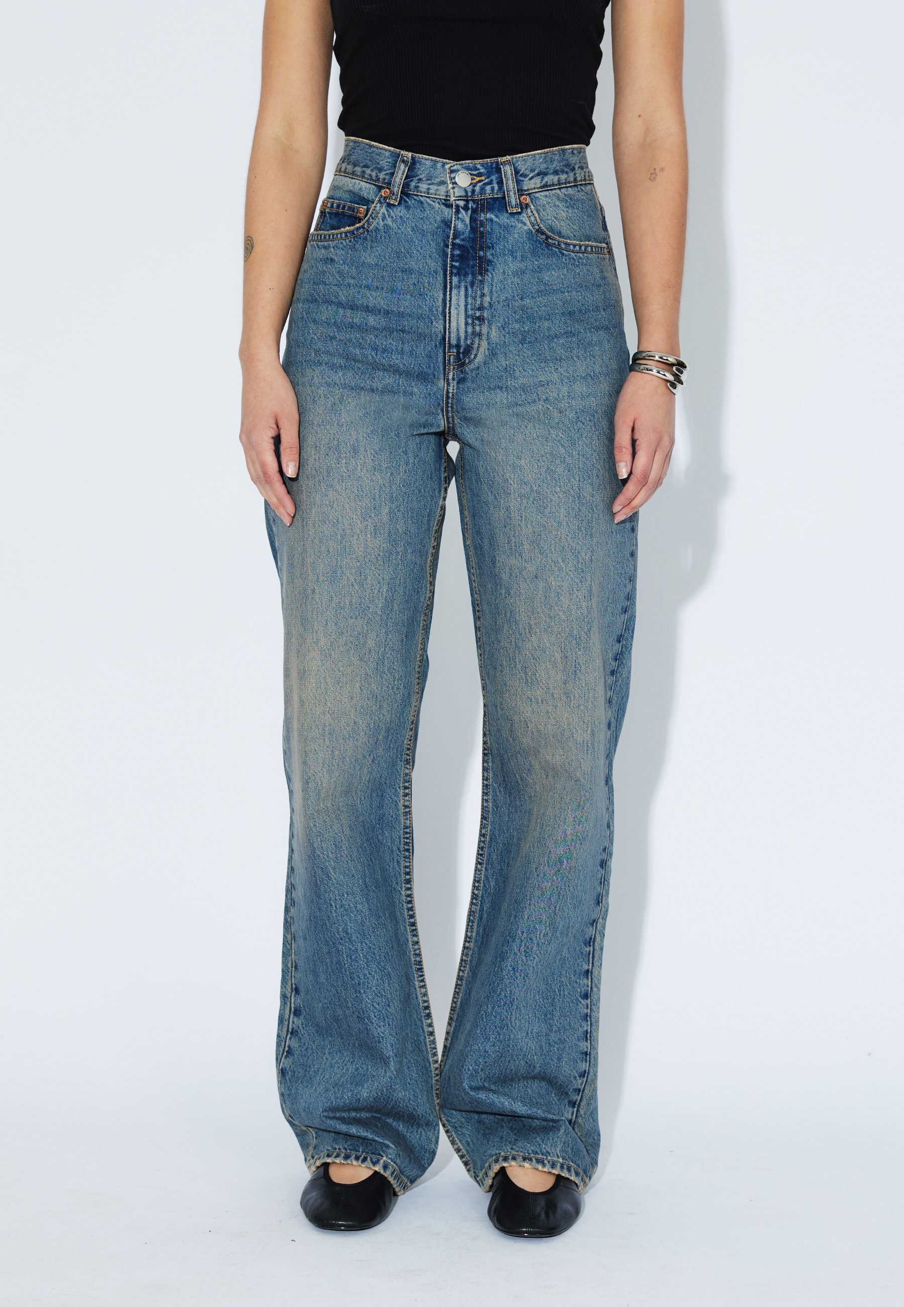 Dr.Denim ECHO - Rechte jeans - Stray Sky Peach
