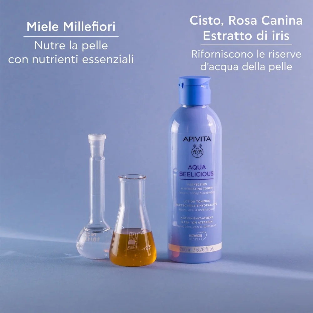 APIVITA Apivita Aqua Beelicious Lotion Tonique 200 ml Collection Perfectrice et Hydratante