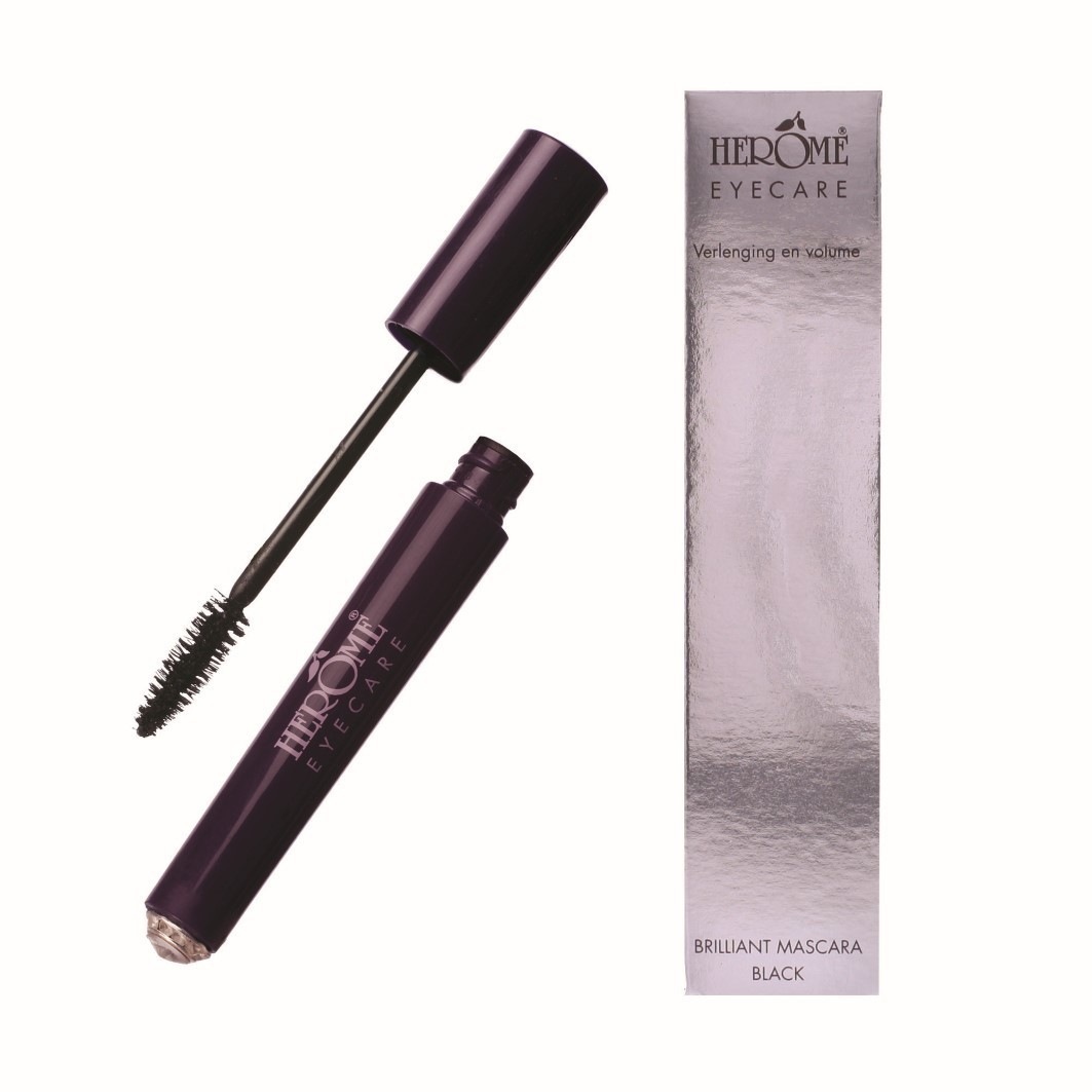 Herome Cosmetics Brilliant Mascara šokolādes brūna - 1 gab.