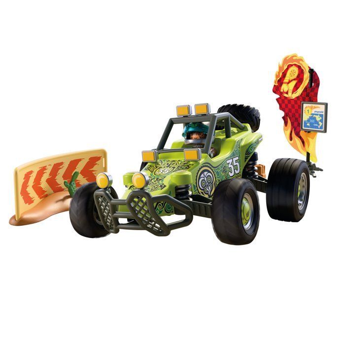 Playmobil 72063 Vehículo todoterreno, vehículo de carreras, 50 piezas, a partir de 4 años