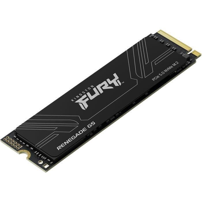 KINGSTON - FURY Renegade G5 - Internal SSD - 2TB - M.2 2280 - PCI Express 5.0 x4 (NVMe) - Read speeds up to 10,000 MB/s